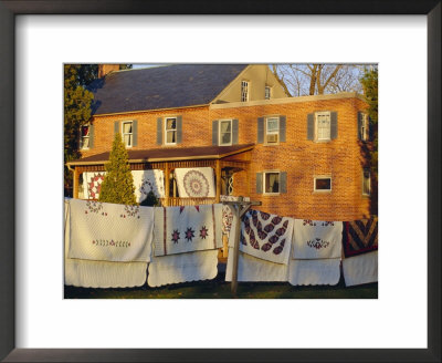 House In Amish Village, Lancaster County, Pennsylvania, Usa by Sylvain Grandadam Pricing Limited Edition Print image