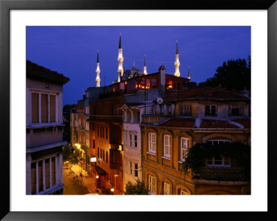 Buildings And Minarets In Sultanahmet, Istanbul, Turkey by Greg Elms Pricing Limited Edition Print image