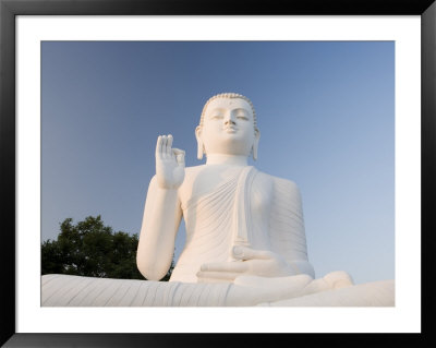 Great Seated Figure Of The Buddha, Mihintale, Sri Lanka, Asia by Gavin Hellier Pricing Limited Edition Print image