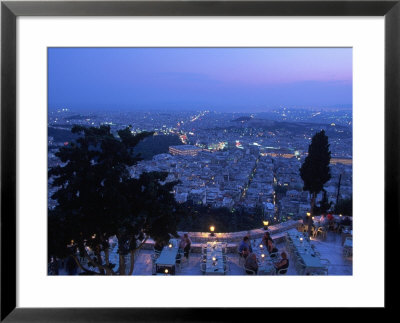 Acropolis And Likavitos Hill, Greece by Walter Bibikow Pricing Limited Edition Print image