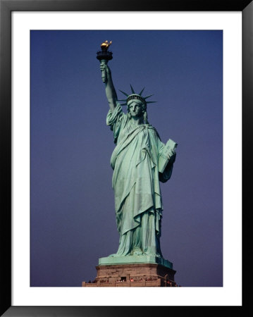 Statue Of Liberty, New York City, New York, Usa by Jon Davison Pricing Limited Edition Print image