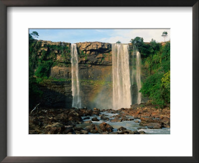 Salto Kama (Kama Falls) In The Grassy Highlands Of La Gran Sabana, Canaima National Park, Venezuela by Krzysztof Dydynski Pricing Limited Edition Print image