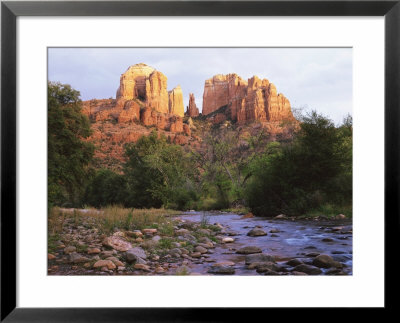 Cathedral Rock, Sedona, Arizona, United States Of America (U.S.A.), North America by Tony Gervis Pricing Limited Edition Print image
