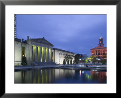 State Capitol And War Memorial Auditorium, Nashville, Tennessee, Usa by Walter Bibikow Pricing Limited Edition Print image