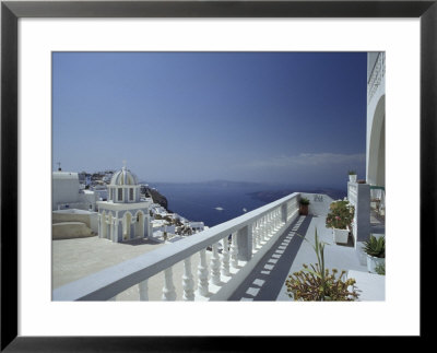 Thira And The Caldera, Santorini, Cyclades Islands, Greece by Michele Molinari Pricing Limited Edition Print image