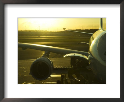 Aircraft Awaiting Departure At Sydney Airport, Sydney, Australia by Glenn Beanland Pricing Limited Edition Print image