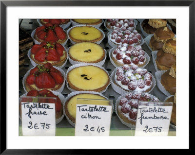 Pastries In Shop Window, Paris, France by Michele Molinari Pricing Limited Edition Print image