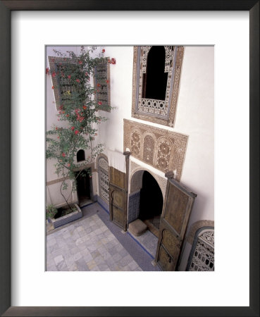 Intricate Tile Work On Floor And Walls, Morocco by John & Lisa Merrill Pricing Limited Edition Print image
