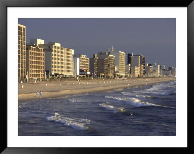 Oceanfront Hotels, Virginia Beach, Va by Jeff Greenberg Pricing Limited Edition Print image