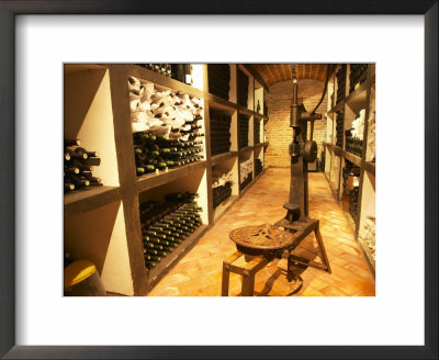 Bottle Aging Cellar, Bodega Pisano Winery, Progreso, Uruguay by Per Karlsson Pricing Limited Edition Print image