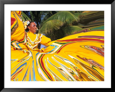 Dancers Performing In Costume, Costa Maya, Mexico by Bill Bachmann Pricing Limited Edition Print image