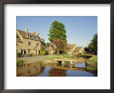 Lower Slaughter, The Cotswolds, Gloucestershire, England, Uk by Philip Craven Pricing Limited Edition Print image