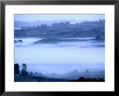 Mist Over Central North Island, New Zealand by Michael Coyne Pricing Limited Edition Print image