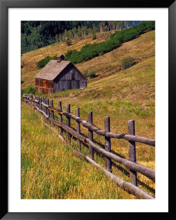 Barn On Last Dollar Road Near Telluride, Colorado, Usa by Julie Eggers Pricing Limited Edition Print image
