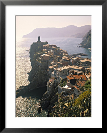 Vernazza, Riviera Di Levante, Liguria, Italy by Walter Bibikow Pricing Limited Edition Print image
