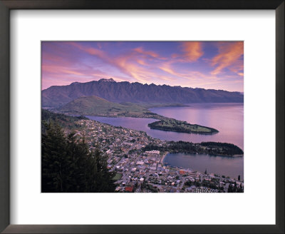 Queenstown, Lake Whakatipu, New Zealand by Doug Pearson Pricing Limited Edition Print image
