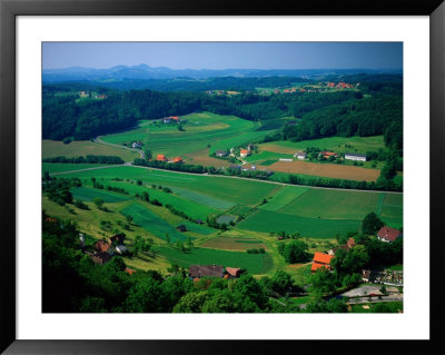 View From Riegersburg Castle, Styria, Austria by Walter Bibikow Pricing Limited Edition Print image