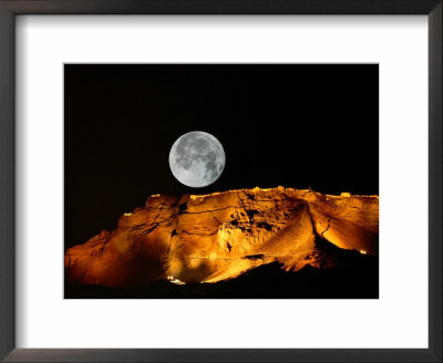 Moonrise Over An Illuminated Ridge by Richard Nowitz Pricing Limited Edition Print image
