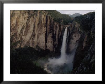 Basaseachic Falls In Mexico's Copper Canyon Region by Phil Schermeister Pricing Limited Edition Print image