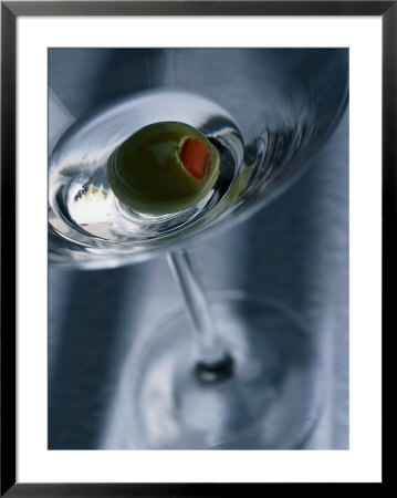 Olive In A Wine Glass by William Swartz Pricing Limited Edition Print image