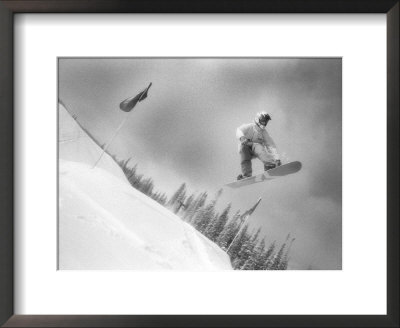 Snowboarders Airborne by Bob Winsett Pricing Limited Edition Print image