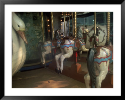 Old Carousel Horses And Duck, Paris, France by Tamarra Richards Pricing Limited Edition Print image