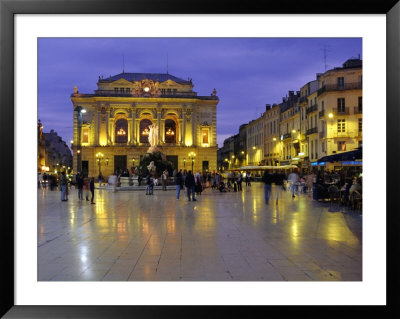 Place De La Comedie, Montpellier, Herault, Languedoc, France, Europe by John Miller Pricing Limited Edition Print image