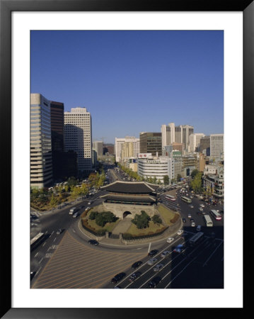 Namdaemun (South Gate), Seoul, South Korea, Korea, Asia by Charles Bowman Pricing Limited Edition Print image