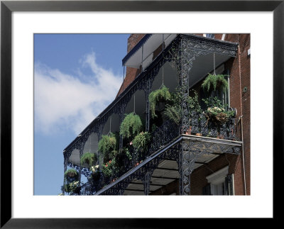 Balcony, French Quarter, New Orleans, La by Erwin Nielsen Pricing Limited Edition Print image