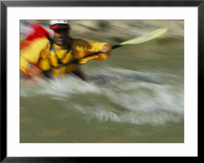 Man In Kayak, San Juan River, Colorado by David Edwards Pricing Limited Edition Print image