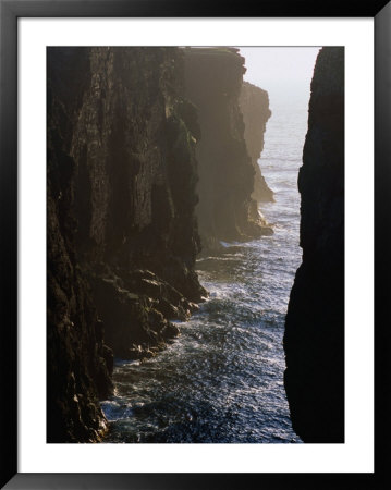 Geo (Coastal Chasm) Near Eshaness Lighthouse, Northmavine, Mainland, Shetland Islands, Scotland by Grant Dixon Pricing Limited Edition Print image