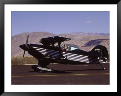 Bi-Plane On Runway by Larry Mcmanus Pricing Limited Edition Print image