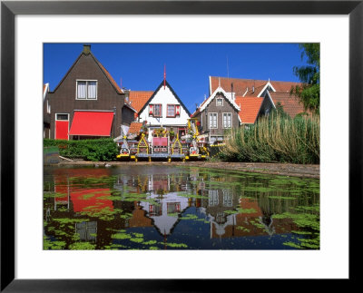 Waterfront Houses, Volendam, North Holland by Walter Bibikow Pricing Limited Edition Print image