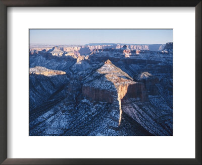 A View Of The Grand Canyon At Twilight With Snow by Norbert Rosing Pricing Limited Edition Print image