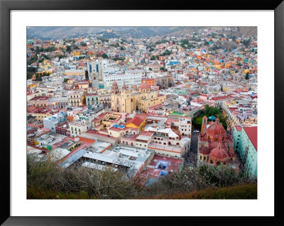 Historic City Center With Church Of San Diego, Basilic And University, Guanajuato, Mexico by Julie Eggers Pricing Limited Edition Print image