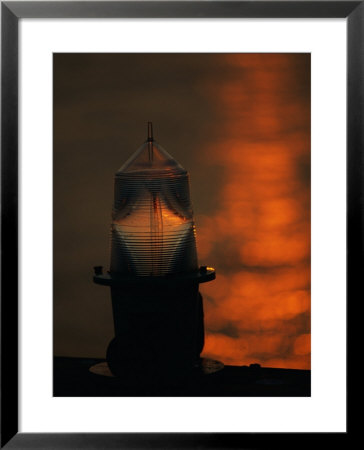 A Lamp Reflects Light Onto The Background by Heather Perry Pricing Limited Edition Print image