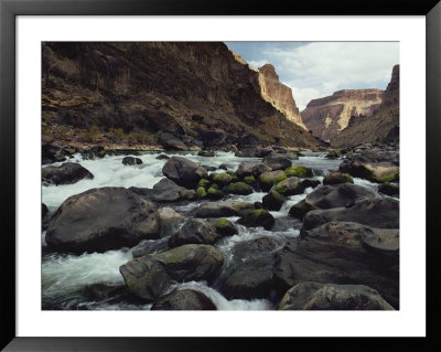 Colorado River Flows Over A Rocky Streambed by W. E. Garrett Pricing Limited Edition Print image
