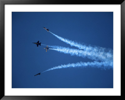 Military Aircraft In Airshow by Walter Bibikow Pricing Limited Edition Print image