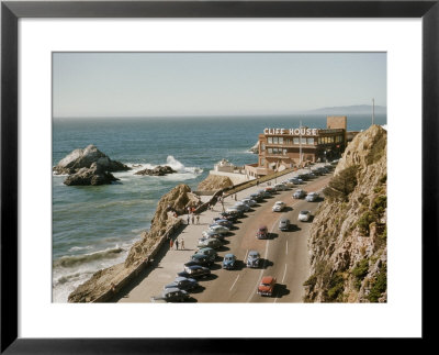 World Famous Cliff House Restaurant As Seen From Sutro Heights by Joseph Baylor Roberts Pricing Limited Edition Print image