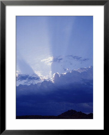 Sun Behind Clouds, Az by Len Delessio Pricing Limited Edition Print image