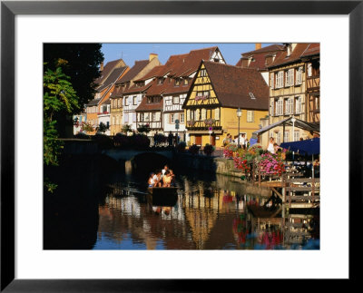Canal In Petite Venise, Colmar, Alsace, France by David Tomlinson Pricing Limited Edition Print image