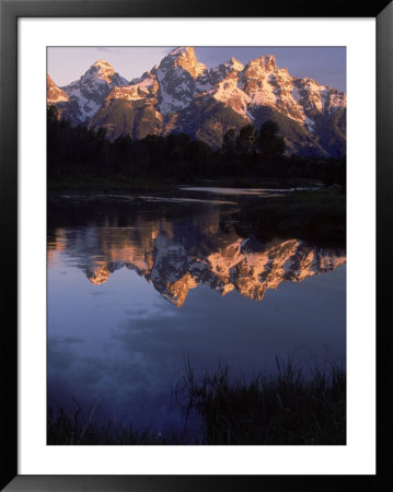 Dawn, Grand Tetons, Wy by Gail Dohrmann Pricing Limited Edition Print image