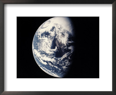 View Of Earth From Space by Jim Mcnee Pricing Limited Edition Print image