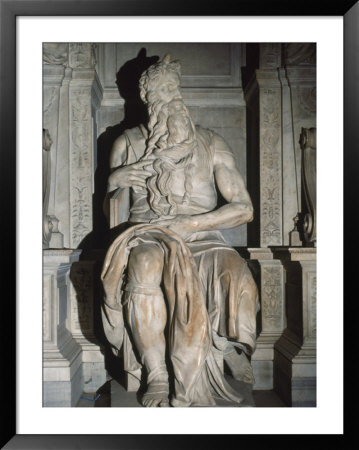 Michelangelo's Moses, Rome, Italy by Edward Slater Pricing Limited Edition Print image