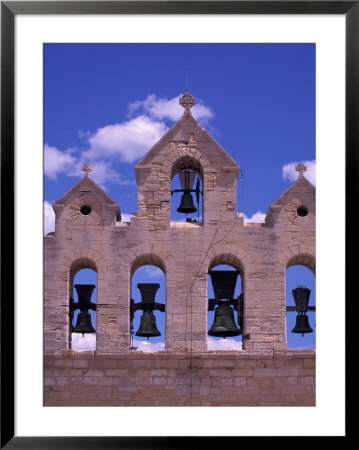 Church In Stes-Maries-De-La-Mer, Camargue, Provence, France by Nik Wheeler Pricing Limited Edition Print image