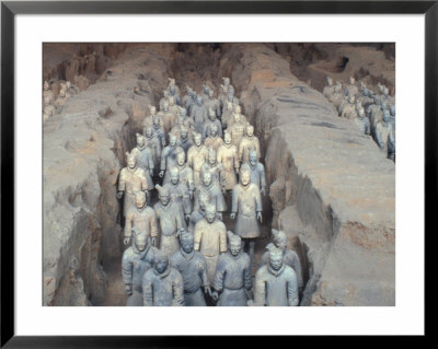 Terra Cotta Warriors, Xian, China by Keren Su Pricing Limited Edition Print image