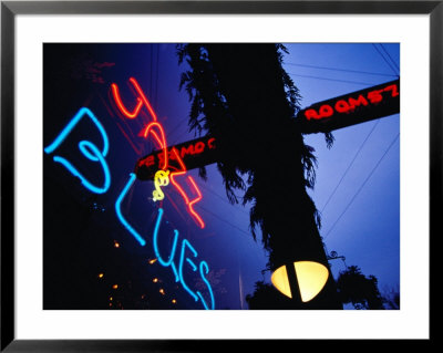 New Orleans Creole Restaurant And State Hotel Signs, Seattle, Washington, Usa by Lawrence Worcester Pricing Limited Edition Print image
