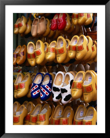 Clogs For Sale, Amsterdam, Netherlands by Charlotte Hindle Pricing Limited Edition Print image