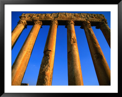 Columns Of The Acropolis, Baalbek, Al Biqa, Lebanon by Jane Sweeney Pricing Limited Edition Print image