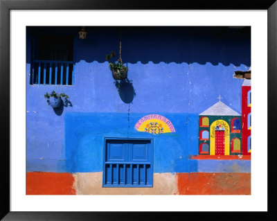Detail Of Side Of House, Raquira, Colombia by Krzysztof Dydynski Pricing Limited Edition Print image